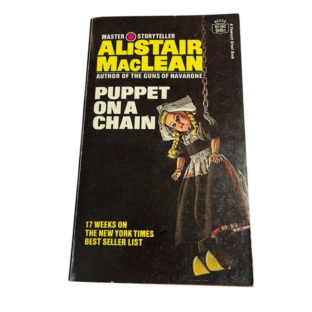 Puppet On A Chain By Alistair MacLean Vintage Paperback Book